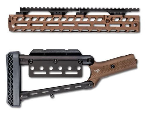 Aggiorna il tuo fucile Marlin con il set di calci Costa Marlin 1894: design leggero in alluminio, M-LOK, calciolo AR e regolazioni per una personalizzazione ottimale.